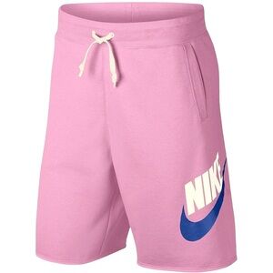Nike Men's Athletic Shorts in Pink and Blue